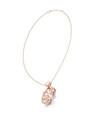 Vertical Diamond Bar Drop Pendant Necklace