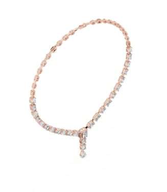 Geometric Multi-Cut Diamond Link Drop Choker