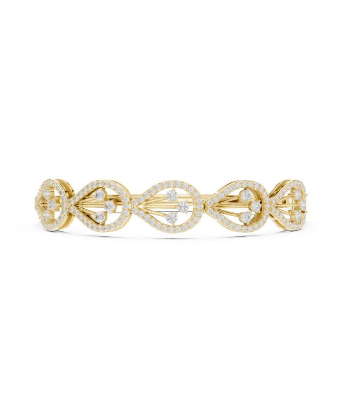 Yellow gold marquise solitaire diamond bangle luxury diamond bracelet frontal view Yellow-gold-marquise-solitaire-diamond-bangle-luxury-diamond-bracelet-frontal-view-scaled