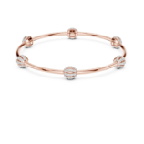 Rose gold pave ball diamond bangle luxury diamond jewellery