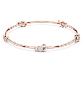 rose-gold-open-knot-diamond-bangle Rose gold open knot diamond bangle luxury diamond jewellery