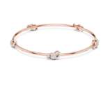 Rose gold open knot diamond bangle luxury diamond jewellery