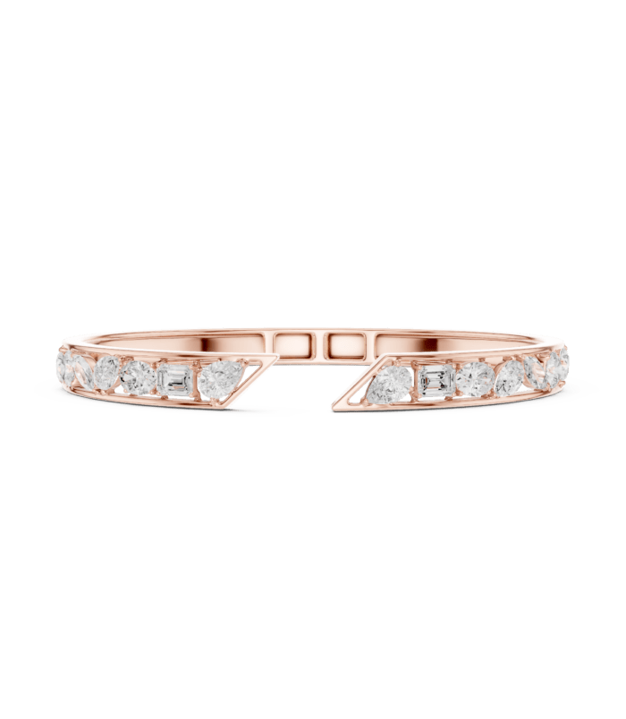 rose-gold-open-channel-diamond-line-bangle Rose gold open channel diamond line bangle luxury diamond jewellery