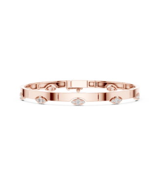 rose-gold-multi-shape-diamond-open-cuff Rose gold multi shape diamond open cuff luxury diamond bangle