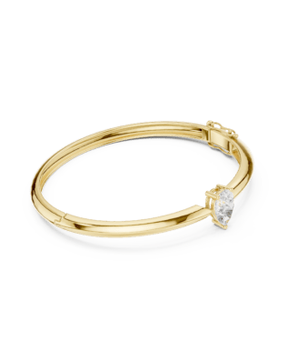 yellow-gold-oval-motif-diamond-bangle-side-view Yellow gold oval motif diamond bangle side view fine jewellery