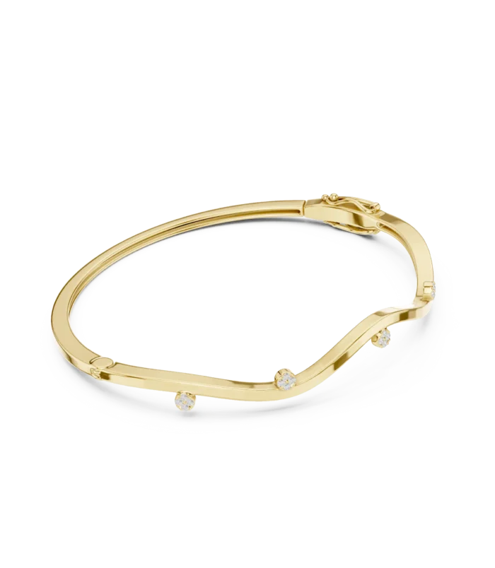 yellow-gold-open-vine-diamond-cuff-bangle-side-view