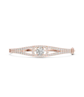 rose-gold-modern-pave-diamond-bangle Modern rose gold pave diamond bangle luxury diamond jewellery