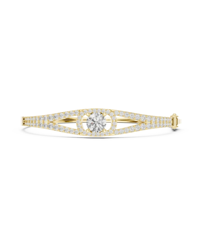 yellow-gold-modern-pave-diamond-bangle Modern yellow gold pave diamond bangle fine diamond jewellery