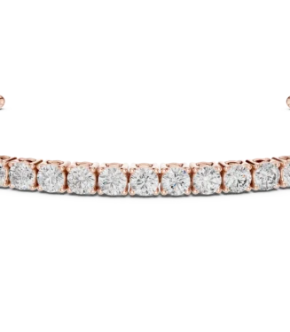 rose-gold-oval-cut-diamond-tennis-open-bangle Rose gold oval cut diamond tennis open bangle luxury diamond jewellery